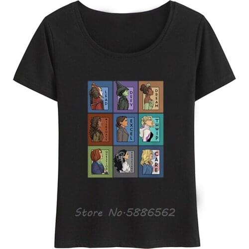 Independent Strong Women Collection Feminist T Shirt Femme tees New White Casual Femme Short Sleeve Girl Power Tshirt