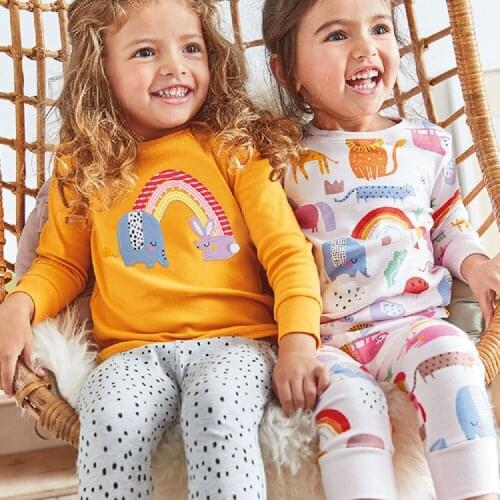 Boutique kids clothing Outfits Toddler Girls fall Clothes Set Kids Fall Home Wear Clothing Children Boys Two-piece Pajamas Suit