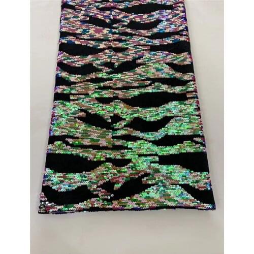 Good looking Fashion design sequins material velevt fabric nice looking french net lace fabric JRB-591919 for party dress