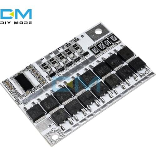 BMS Lithium Battery Protection Circuit Board 3S 4S 5S 12V 18V 21V 100A Li-POLYMER Balance Charging Board Module for Power Bank
