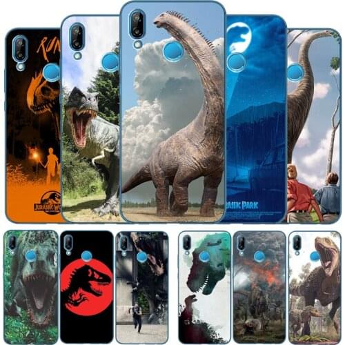 Jurassic Park Soft Silicone Phone Case For Huawei P9 P10 P20 P30 P40 LITE P20 P30 P40 PRO P smart Y6 Y7 Y9 Prime nova 3i