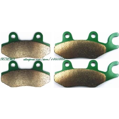Brake Pad Set For Kawasaki Ninja 250 R Ex250 ( Ex 250 K ) 2008 2009 2010 2011 2012 / Ninja 250 Sl Bx250 ( Bx 250 A ) 2015 &Up
