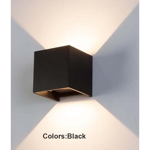 Wall Lamp Aluminum LED Indoor Outdoor Light Waterproof Garden Sconce Porch Light Balcony Lighting Bedside Light Home Decor