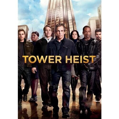 Tower Heist Movie Art Film Print Silk Poster Home Wall Decor 24x36inch