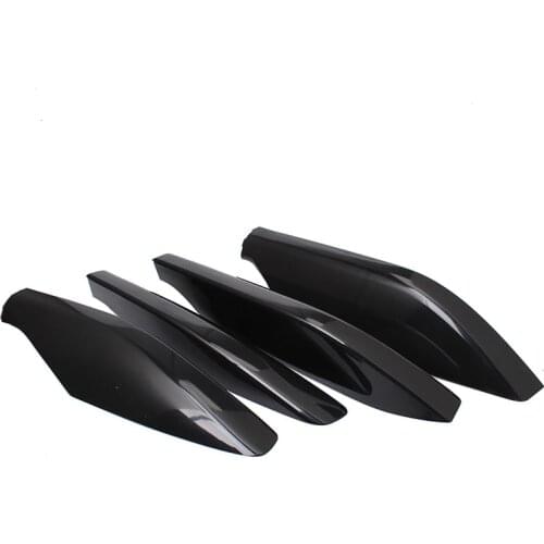 Replace Roof Rails Rack End Cap Protection Cover Trim 4pcs For Lexus GX470 2003 2004 2005 2006 2007 2008 2009 Car Accessories