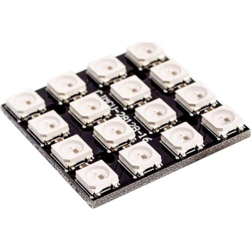 WS2812B WS2812 4*4 Bit RGB LED Full-color Drive 16 Bit Lights Development Board