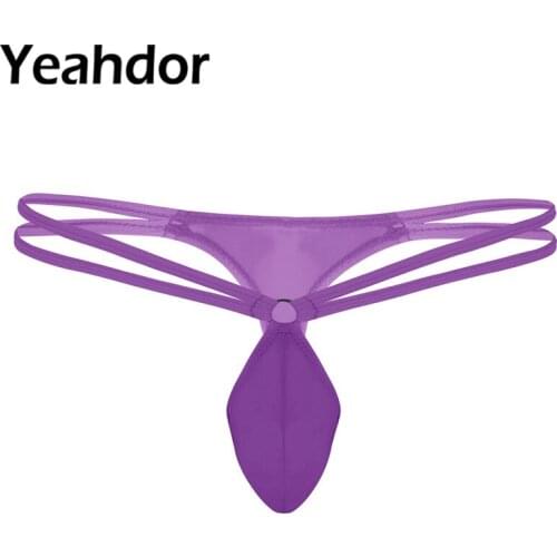 Yeahdor Men's Tanga Panties