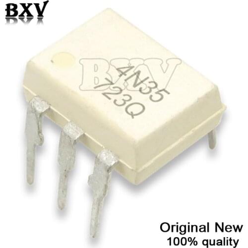 10PCS 4N35 DIP6 DIP new and original IC In Stock