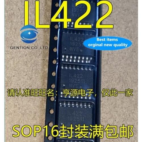 10PCS Isolation of integrated circuits IC IL422 SOP16 feet/3 v interface in stock 100% new and original