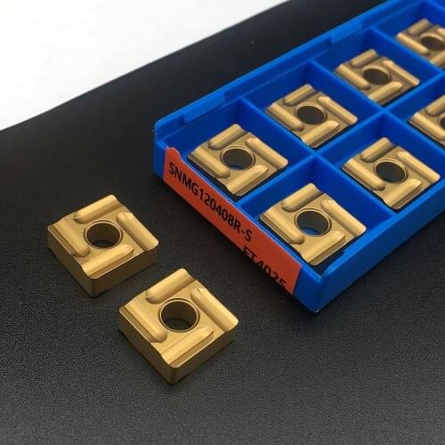 10PCS SNMG120408 R S FT4025 High Quality external metal lathe tool CNC Hard Metal Turning Tool For lathe Machining Steel Parts