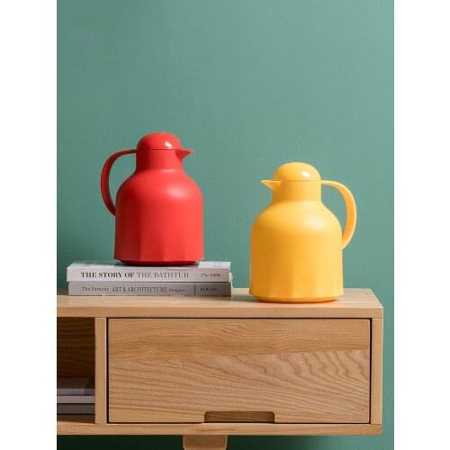 1000ml Large Capacity Hot Water Bottle Macaron Drinkware Water Tools Kitchen Appliance