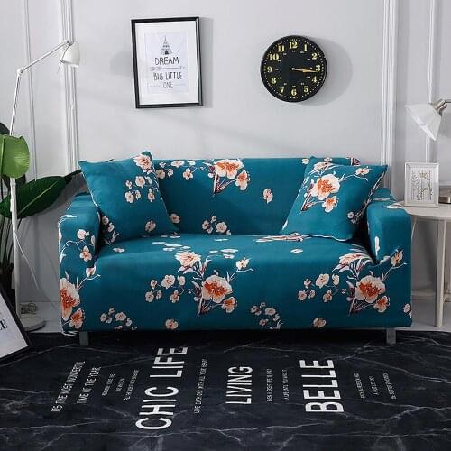 36 Stretch Slipcovers Sectional Elastic Stretch Print Sofa Cover for Living Room Cover L Shape Armchair Covers