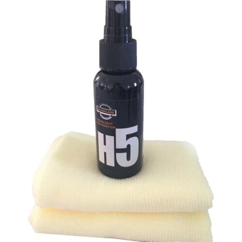 50ML Auto Cleaning Window Cleaner Car Accessories Repair Kit Headlight Agent Bright White Headlight Repair Lamp Transformation