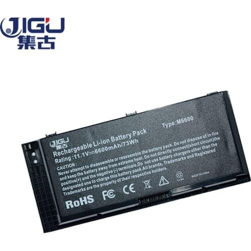 JIGU Laptop Battery 312-1176 312-1177 451-11742 97KRM R7PND X57F1 For Dell for Precision M4600 M6600 11.1V