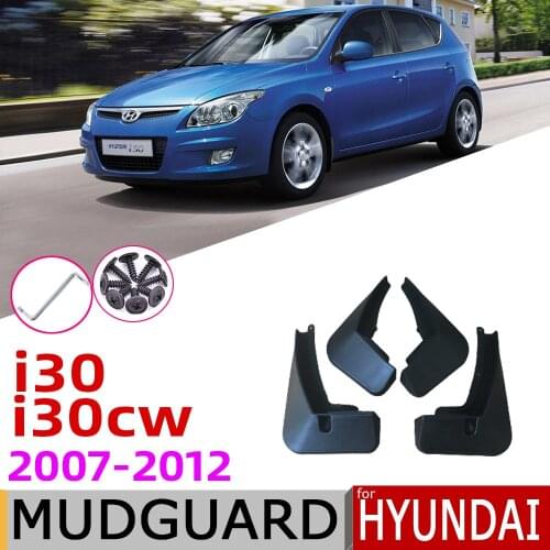 Car Mudflap For Hyundai i30 i30cw Wagon 2012~2007 FD Fender Mud Guard Flap Splash Flaps Mudguard Accessories 2011 2010 2009 2008