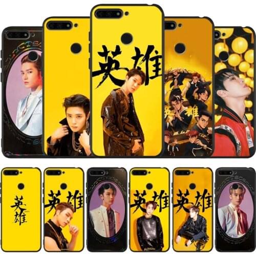 Kpop nct 127 neo zone black Silicone Phone Case For honor 30 20 Pro 8 8X 9 10 20 Lite Mate 10 20 30 Lite Pro cover