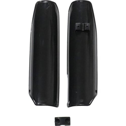 Black Pit Dirt Bike Fornt Fork Leg Guards Sliders For 50cc 110cc 125cc Pit Bike New Protector Shock Absorber Guard Wrap Cover