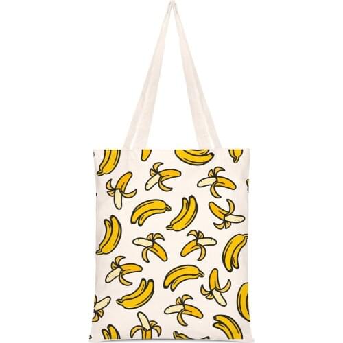 Fashion trend Large Capacity Shoulder Bag Fabric Cotton Tote Reusable Shopping Bag for Women 2021 Beach Bags Shopping