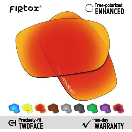 Firtox Anti-Seawater Polarized Lenses Replacement for-Oakley TwoFace OO9189 Sunglasses (Lens Only) - Multiple Colors