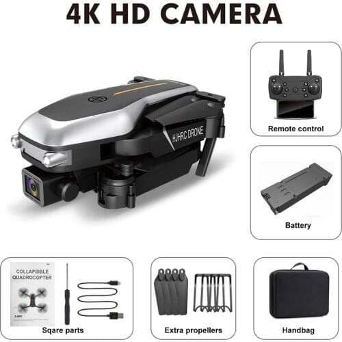 Profession 4K WIFI FPV Mini Drone With Wide Angle HD Camera Folding Lightweight Quadcopter FPV Aircraft For Kids Toy