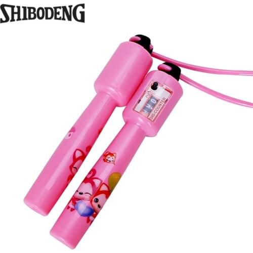 Jump Ropes With Counter Sports Fitness Crossfit Adjustable Fast Speed Counting Jump Skip Rope Skipping Wire Calories 5011