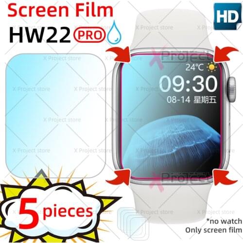 HW22 pro Screen Film Smart Watch SmartWatch Hydrogel Protective Film Screen Protector watches PK series 6 HW16 iwo 14 pro plus