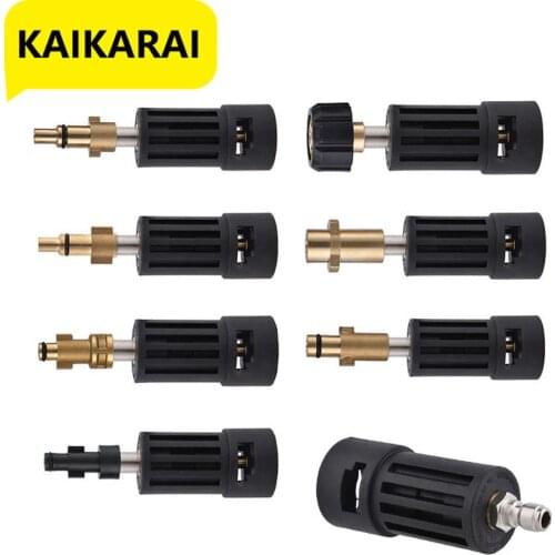High Pressure Washer Connector Adapter for Connecting AR/Interskol/Lavor/Bosche/Huter/M22 Lance to Karcher Gun Female Bayonet