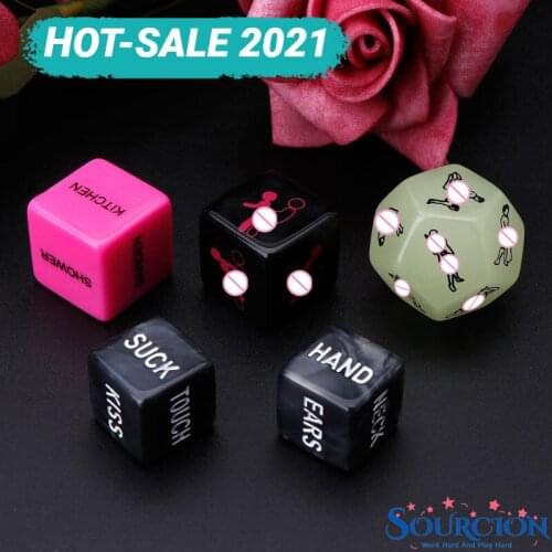SWT 2021 Hot-Sale 5pcs Sex Dice Fun Adult Erotic Love Sexy Posture Couple Lovers Humour Game Toy Novelty Party Gift Sex Toys