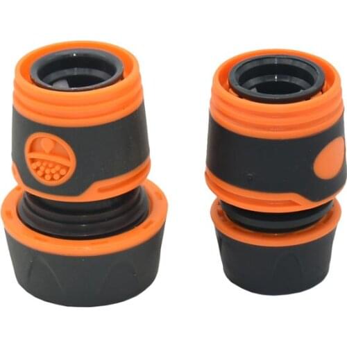 Garden Hose 1/2 3/4 Inch Quick Connector 16mm 20mm Hose Water Stop Connector Car Wash Water Gun Fitting 1pcs