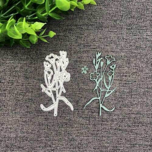 Bunnymoon Leaves 2 Metal Cutting Dies and stamps DIY Scrapbooking Card Stencil Paper Craft Stamp Die Set