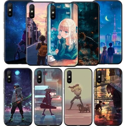 Anime Puzzle Aesthetic Silicone Cover For Xiaomi Redmi 9 9T 9C 8 7 6 Pro 9AT 9A 8A 7A 6A S2 5 5A 4X Plus Phone Case