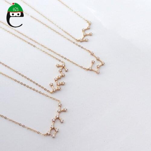 ELFOPLATASI Silver Necklaces