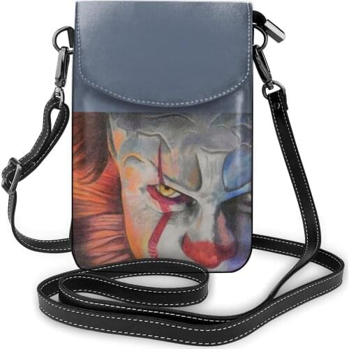 It Clown Shoulder Bag Travel Woman Women Bags Gift Aesthetic Leather Purse