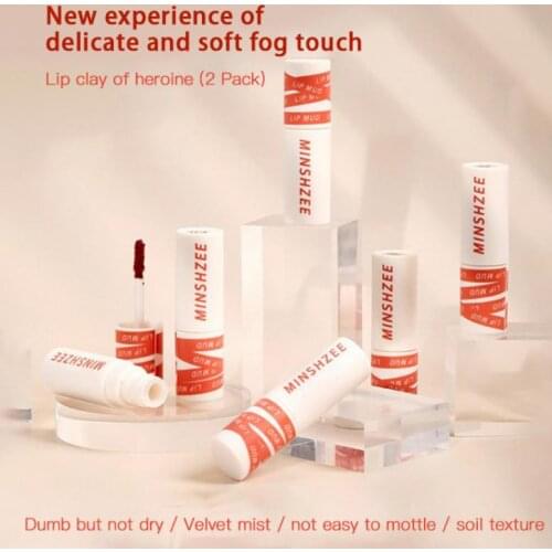 Lip Glaze Velvet Matte White Not Easy To Fade Lipstick Lip Gloss Cheap Lipstick Moisturizing ​Lip Makeup Cosmetic TSLM1