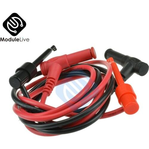 New C18 Banana Plug To Test Hook Clip Probe Cable For Multimeter Test Equipment