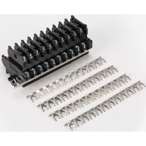 TBD20A terminal short-circuit strip 20A short strip 12-bit connecting strip break strip u-type short strip contact