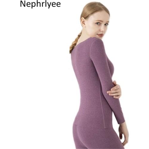 Thermal Underwear Set Lace Woman Winter Clothing Warm Suit Long Sleeve Top Warm Pants Leggings Thermo Underwear Undershirt