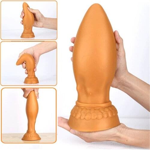 Soft Large Anal Plug Butt Plugs Big Anal Vaginal Dildo Plug Balls Prostate Massager Anal Dilatodor Adult Sex Toys For Woman Men