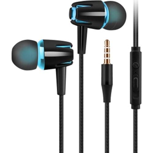 New Arrival Universal Normal/Luminous Wire Heavy Bass In-ear 3.5mm Music Sports Earphones with Microphone