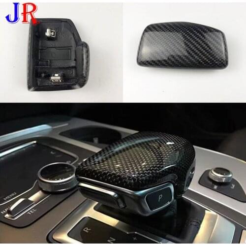 Carbon fiber shift handle original brand new shift handleFor Audi s4 s5 A4 A5 Q5 Q7 2017-2019