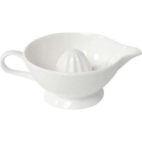 Juicer for Kids Montessori Materials for Squeezing Orange/ Lemon Working Ceramic Juice Bowl Spare Items for Life Practice