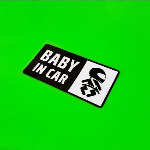 Caution Warning Baby on Board Seat Belt Sticker Safe Driving Decals for Truck Car Vans Motorcycle Computer Case Scratches Cover
