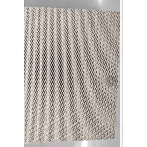 Size is 200*140*13mmHIGH good quality infrared ceramic plate, honeycomb infrared ceramic plate for gas burner