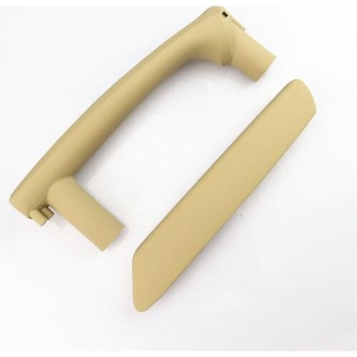 READXT Car Styling Interior Beige Front Right Door Handle Pull Grab Handle With Trim Cover For Passat B5 3B0867172 3B0867180A