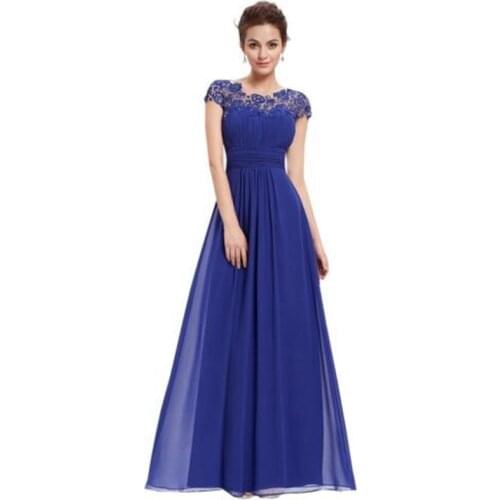 Chiffon Summer Dress Women Vintage Elegant Slim Lace Long Party Dress Wedding Bridesmaids Maxi Dresses vestidos