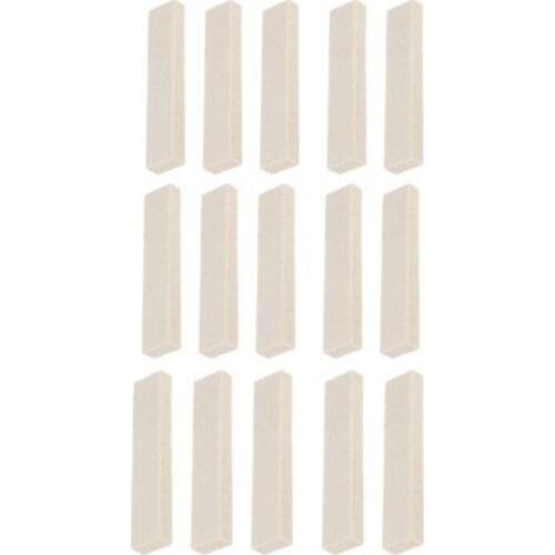 15 Pcs Exercise Bike Brake Pads Wool Felt Resistance Drag Pad for Spinning Bike Brake Pads Replacement Part