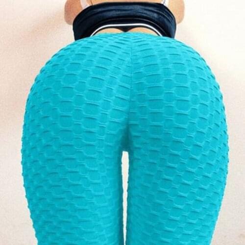 Bubble Pants Women Sexy Leggings Hip Up Gym Pants Fitness Running Active Wear Tights Sports Pant Yoga High Waist Leggings S-XL