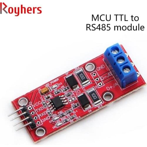 1Pcs MAX3485 Single Chip Microcomputer TTL To RS485 Module MCU Development Accessories 485 To Serial Port UART Level Conversion