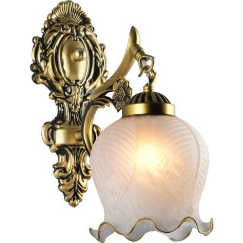2018 New Arrival Hot Sale wall lamp genuine zinc vintage wall light handmade golden high quality pendant lamp lampada led WF1022