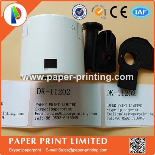 3x Rolls Brother Compatible Labels 62 x 100mm, 300 labels per roll, with reusable Cartridge frame, DK 11202, DK 1202 etiqueta